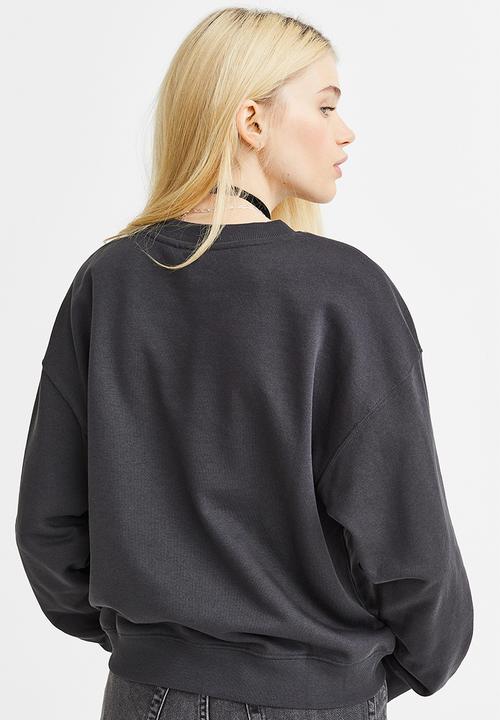 H&M - Printed sweatshirt - black/universal monsters