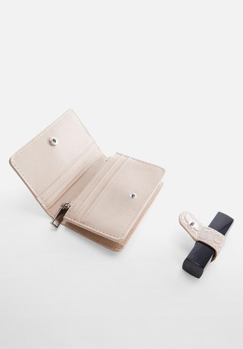 MANGO - Wallet ona - natural