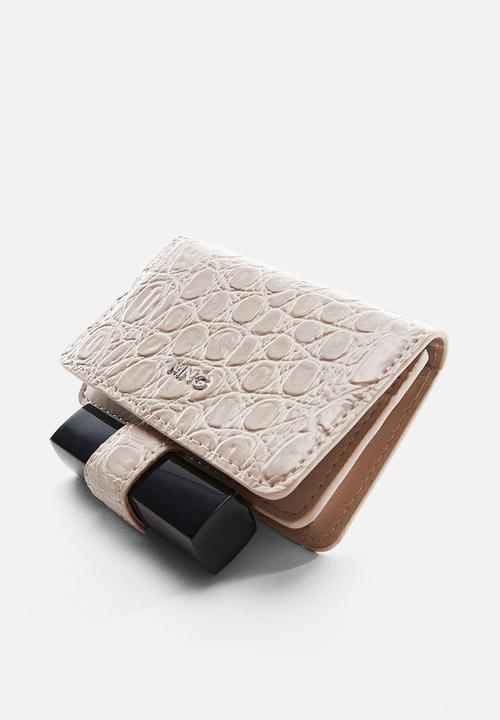 MANGO - Wallet ona - natural