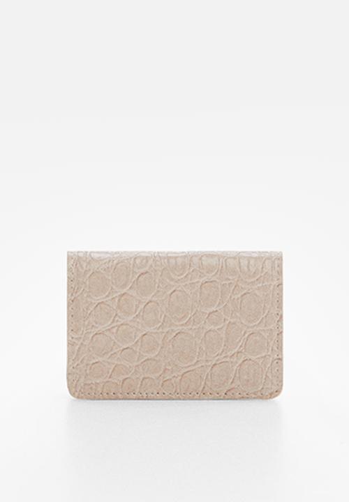 MANGO - Wallet ona - natural