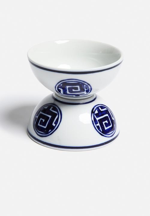 Love Home - Dipping Bowls Geo - Cobalt Blue
