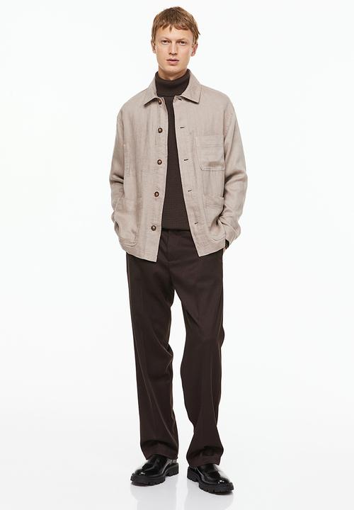 H&M - Linen shacket - beige