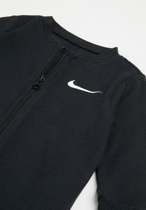 Nike - Nkn essentials footed coverall - black