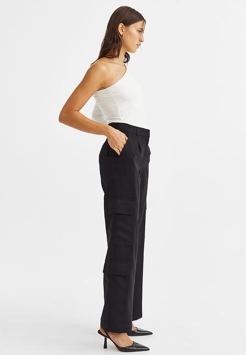 H&M - One-shoulder top - white