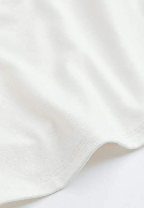 H&M - One-shoulder top - white