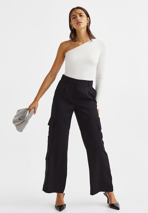 H&M - One-shoulder top - white