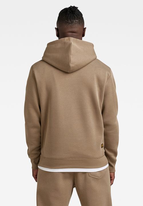 G-STAR - Premium core hdd sw long sleeve pacior sweat r - deep walnut