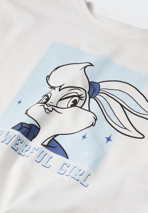 MANGO - T-shirt lola - off white