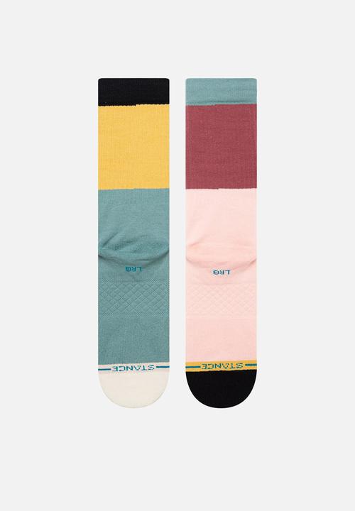 Stance Socks - Blocked Crew - Multi