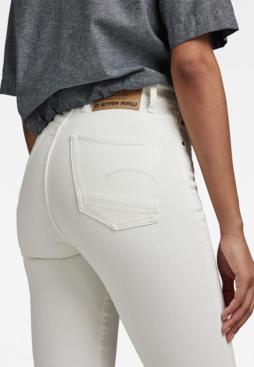 G-STAR - Kafey ultra high skinny - white gd