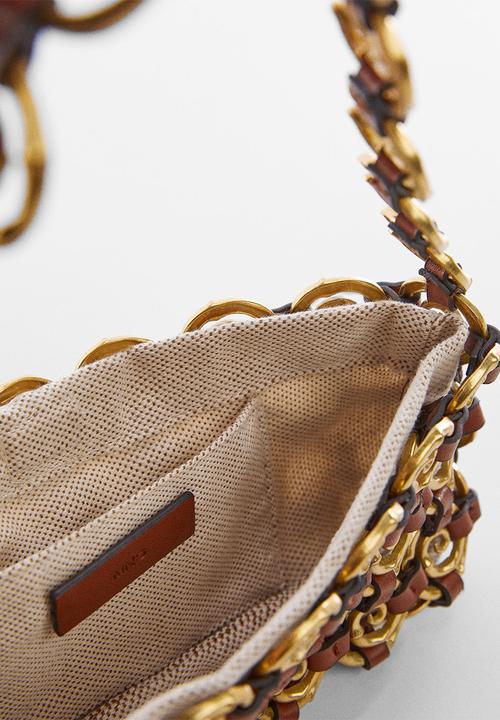 MANGO - Bag espiral-brown