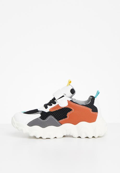 Pop Candy - Kids velcro strap sneaker - multi