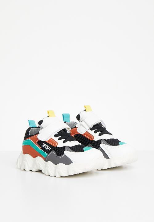 Pop Candy - Kids velcro strap sneaker - multi
