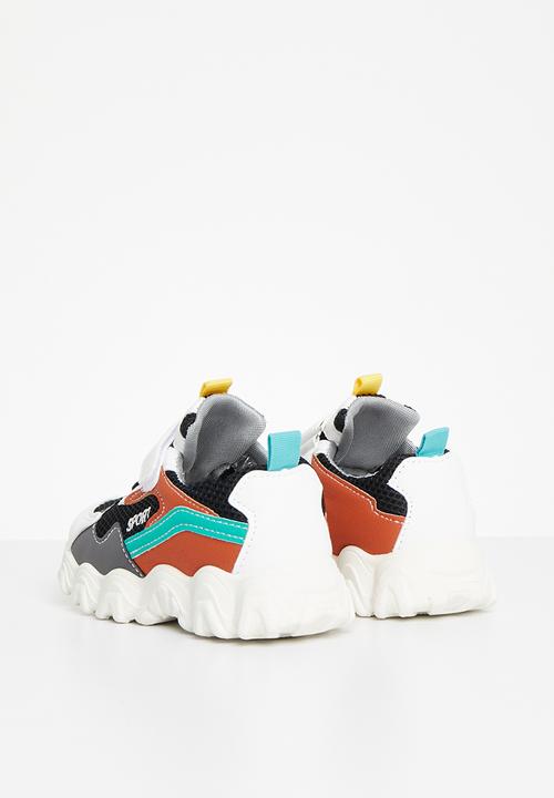 Pop Candy - Kids velcro strap sneaker - multi