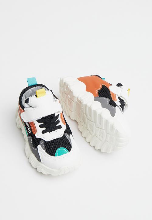 Pop Candy - Kids velcro strap sneaker - multi