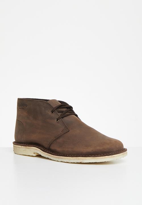 Grasshoppers - Carson leather boot - mocca