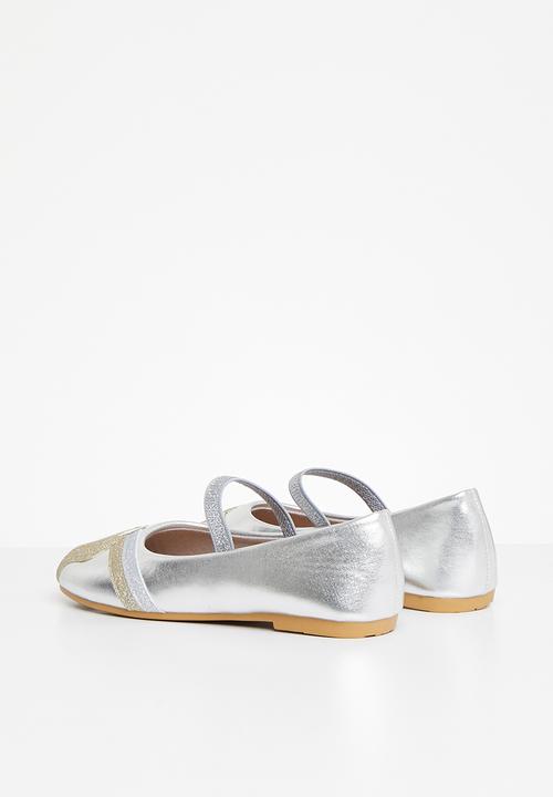 Pop Candy - Girls unicorn pump - silver