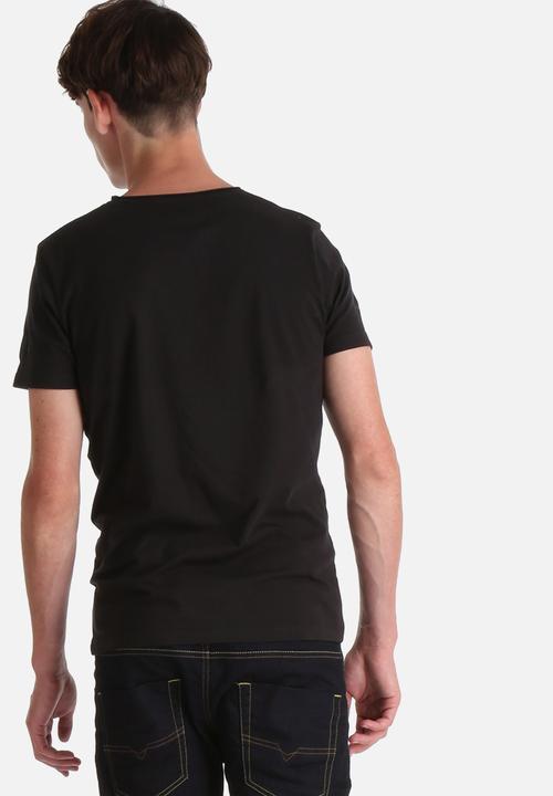 Selected Homme - Black O-Neck