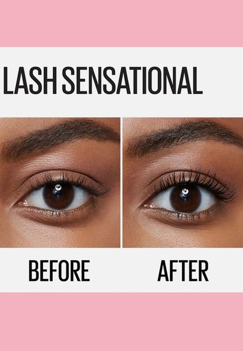 Maybelline - Lash Sensational Mascara and Kajal Eyeliner Bundle Set - 2 Piece