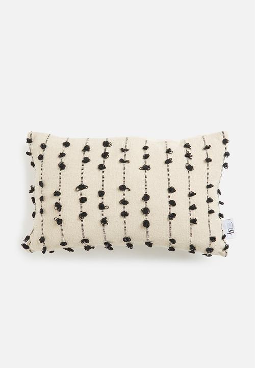 Neema cushion cover - black