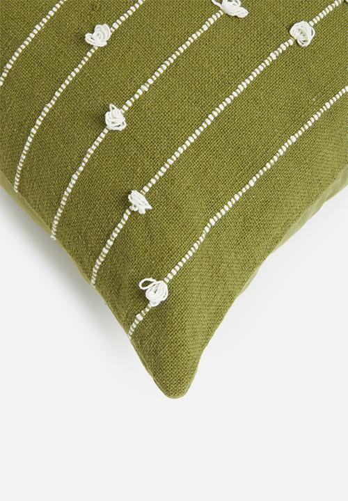 Sixth Floor - Udo cushion cover - olive