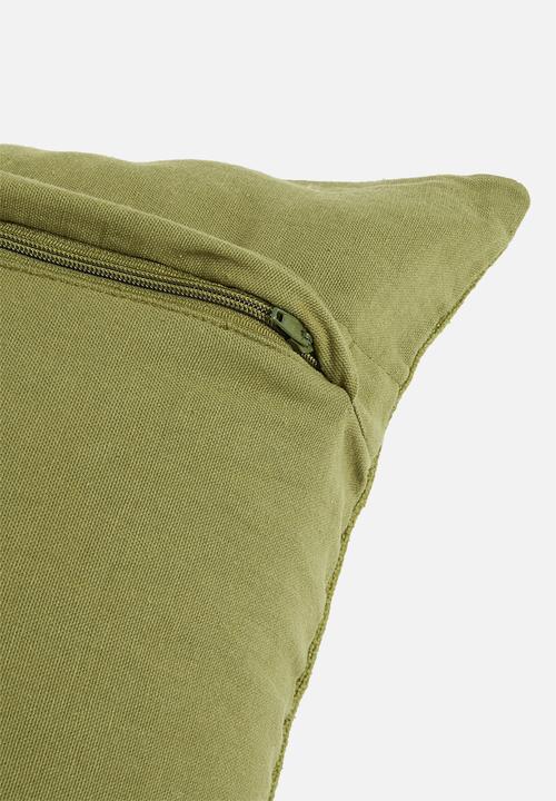 Sixth Floor - Udo cushion cover - olive