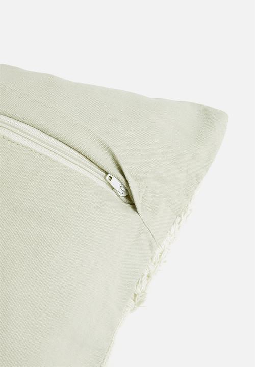 Sixth Floor - Michi cushion cover - light green