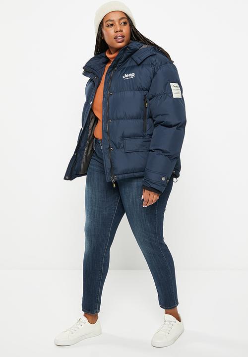 JEEP - Plus fashion puffer - navy