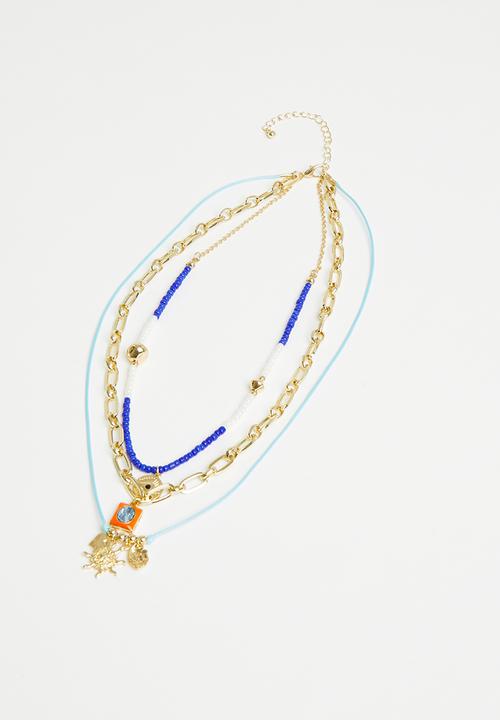 Superbalist - Zahara layered necklace - multi
