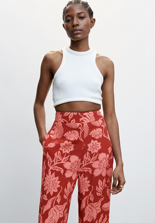 MANGO - Trousers claudie - pink