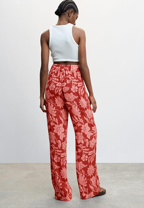MANGO - Trousers claudie - pink