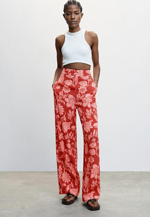 MANGO - Trousers claudie - pink