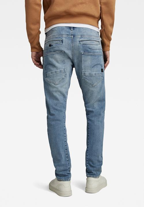G-STAR - D-staq 3d slim heavy elto pure superstretch - sun faded niagara