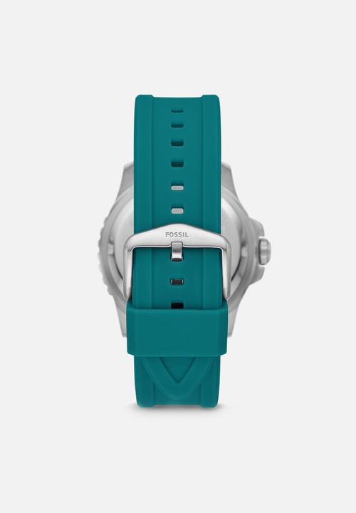 Fossil - Fossil blue - silver 