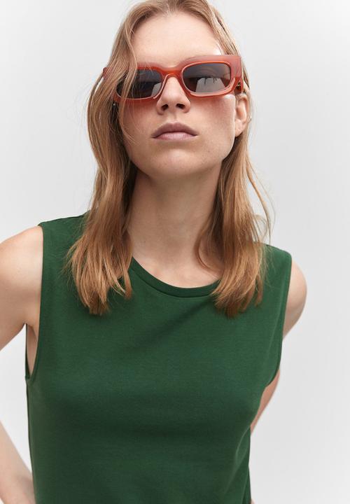 MANGO - Dress fertina - green