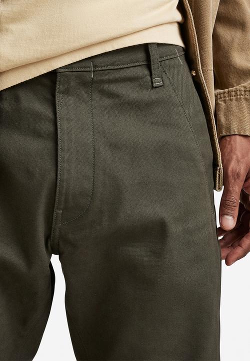 G-STAR - Bronson 2.0 slim chino backdrop stretch canvas - asfalt