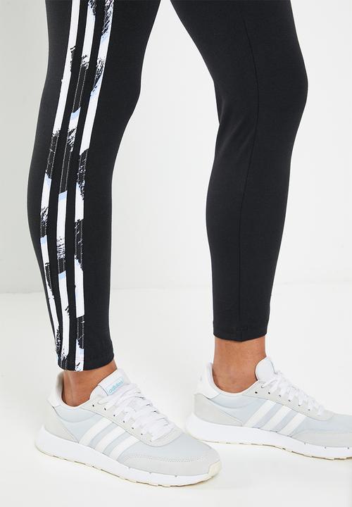 adidas Performance - W anml leg - black & blue dawn & multicolor