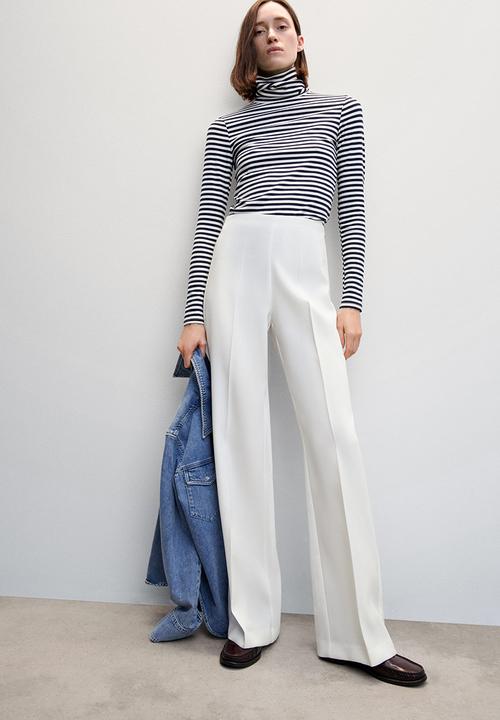 MANGO - Trousers palachin - light beige