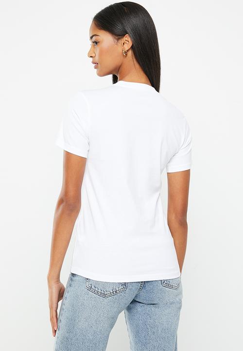 Converse - Grow together floral tee - white