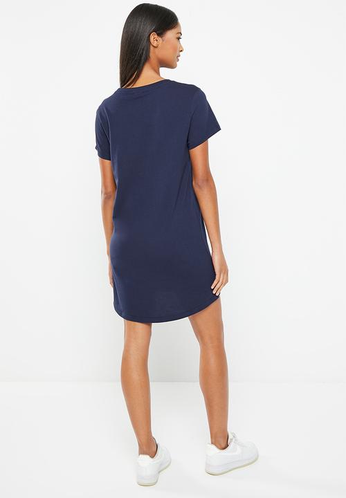 FILA - Cavalli short sleeve T-shirt dress - peacoat