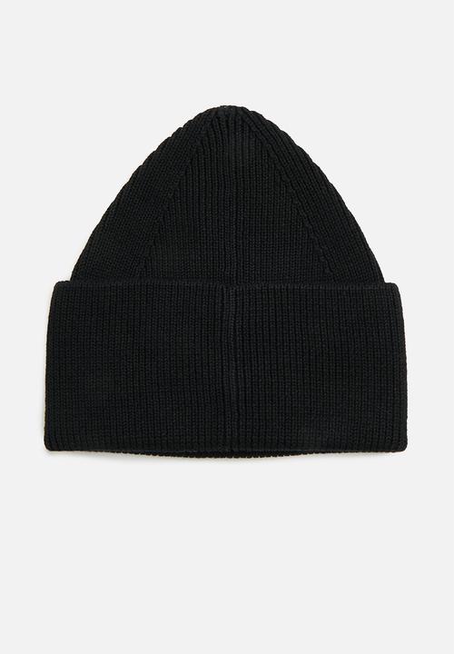 POLO - Wide cuff beanie - black 