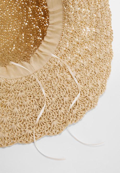 MANGO - Hat antillas - light beige