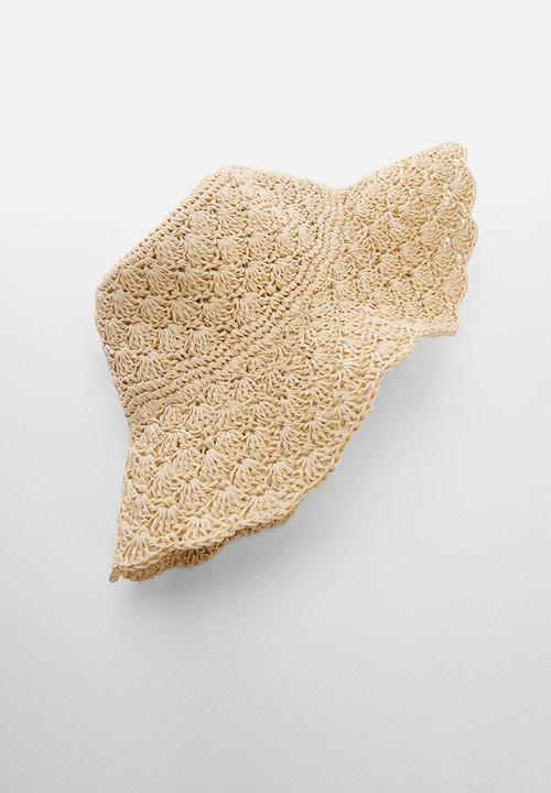 MANGO - Hat antillas - light beige