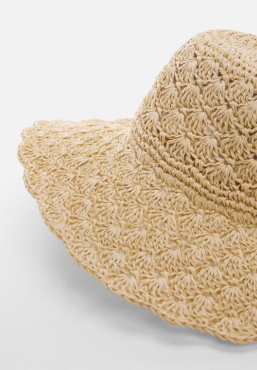 MANGO - Hat antillas - light beige