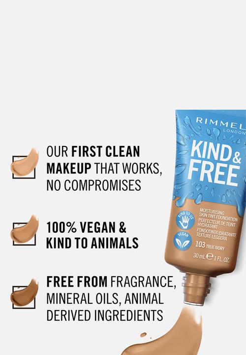 Rimmel - Kind & Free Foundation - 103 True Ivory