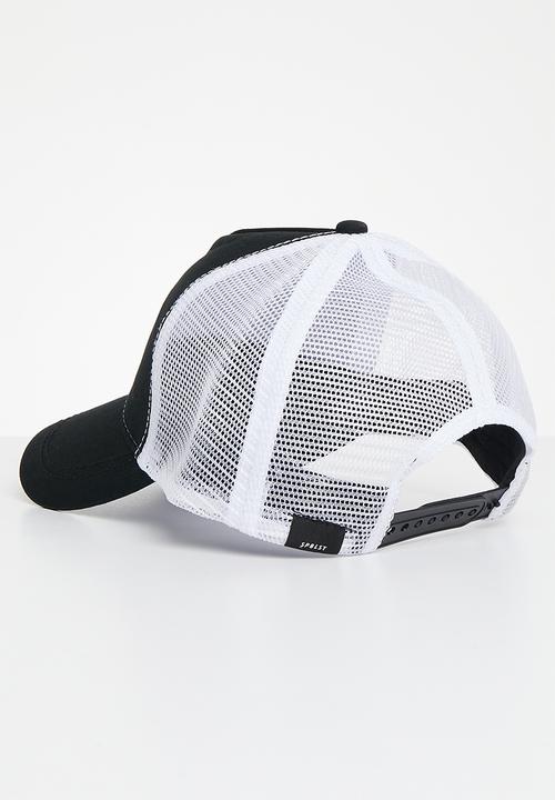 Superbalist -  Joshua trucker cap - black/white