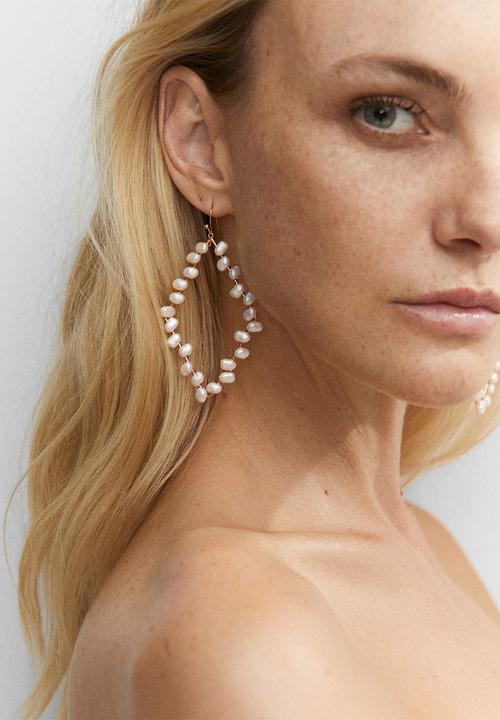 MANGO - Earrings rada - gold