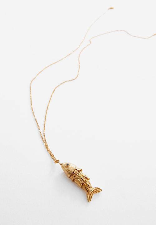 MANGO - Necklace jamaica - gold