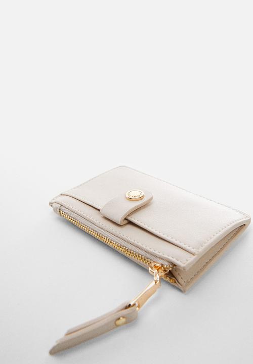 MANGO - Card holder pill - natural