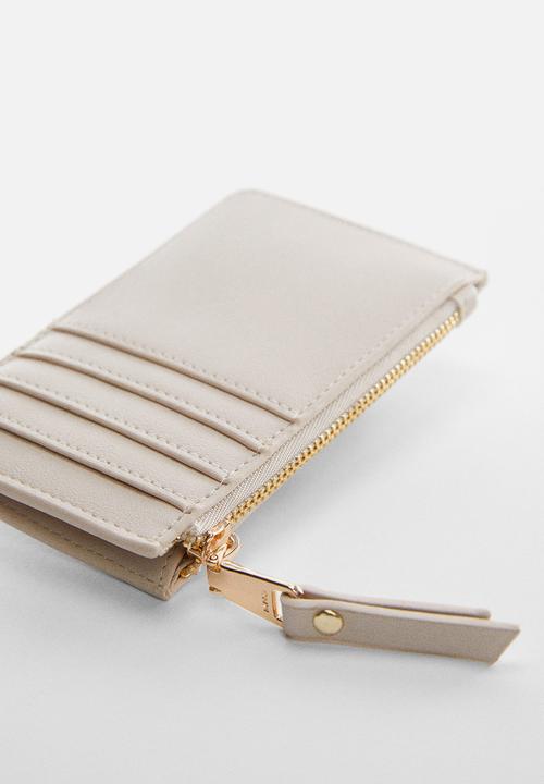 MANGO - Card holder pill - natural